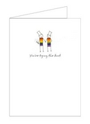 tying the knot card - males