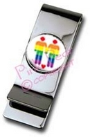moneyclip - gay & lesbian motifs