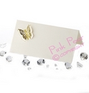 3D butterfly placecard - gold