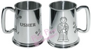 pewter tankard - usher