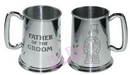 pewter tankard - father of the groom