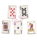 chocolate playing cards