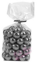 chocolate balls - silver