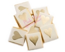 loveheart chocolate neapolitans - gold