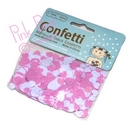 pink & white confetti hearts