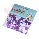 purple & white confetti hearts