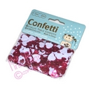red & white confetti hearts