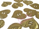 satin heart - gold