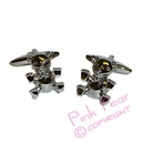 teddy bear cufflinks