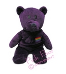 gay pride beanie bear