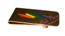 rainbow lightning bolt moneyclip