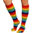 rainbow kneehigh toesocks