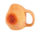 boob shaped mug with nipple