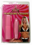 pink travelling vibrator in case