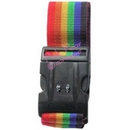 rainbow luggage strap