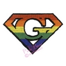 rainbow supergay patch