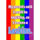 lesbian quote magnet