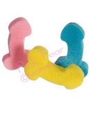 willy shaped bath sponge