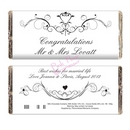 Ornate Swirl Civil Ceremony Chocolate