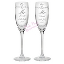Ornate Swirl Couples Flute