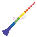 JUMBO rainbow pride vuvuzela horn