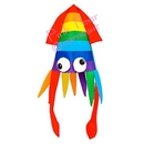 rainbow pride squid hat