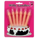 willie cake candles