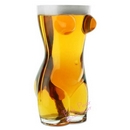 female torso beer glass