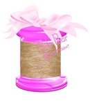 7mm organza ribbon - beige
