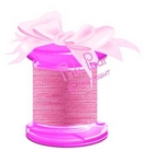 7mm organza ribbon - magenta pink