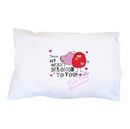 monster heart pillowcase