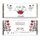 tattoo hearts chocolate bar