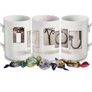 affection art I heart you mug