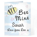 bee mine card