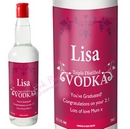 pink vodka with gift box