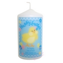 Happy Easter Chick Candle