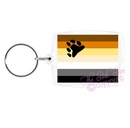 bear pride keyring