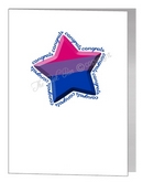 bisexual congratulations star card