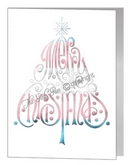 transgender merry christmas wording tree card