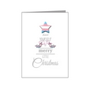 transgender merry little christmas wording tree card