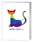 smitten kitten card