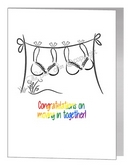 moving in together card - female undies
