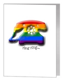 rainbow telephone card