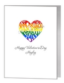 valentine card - xox kisses & hugs