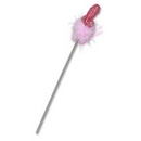 pink glitter willy wand