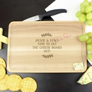 Personalised Christmas Wreath Chopping Board