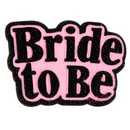 3d bride to be padded brooch