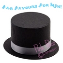 top hat box - black
