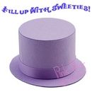 top hat box - lilac