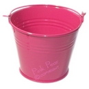 favour bucket - fuchsia pink